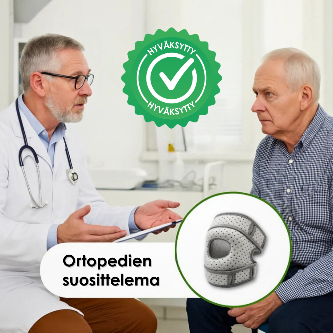 OrthoKnee Pro™ – Arkeen ilman polvikipuja